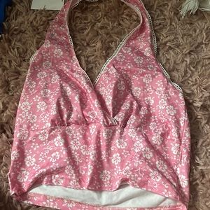 behind neck tank hawaiian